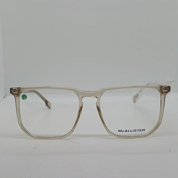NWT UNISEX MCALLISTER EYEGLASS FRAMES MC4516 TAUPE CRYSTAL - Picture 1 of 5